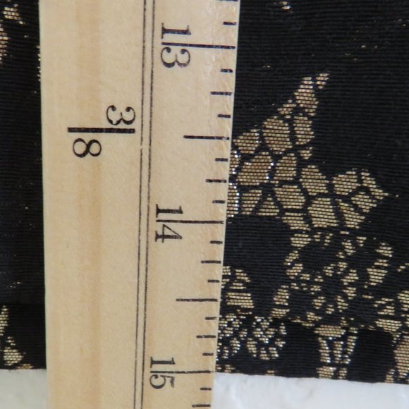 bebe* Women's Fully Lined 6" Front Zipper Slit Textured BOHO Pencil Skirt~Size 0 - Picture 7 of 9